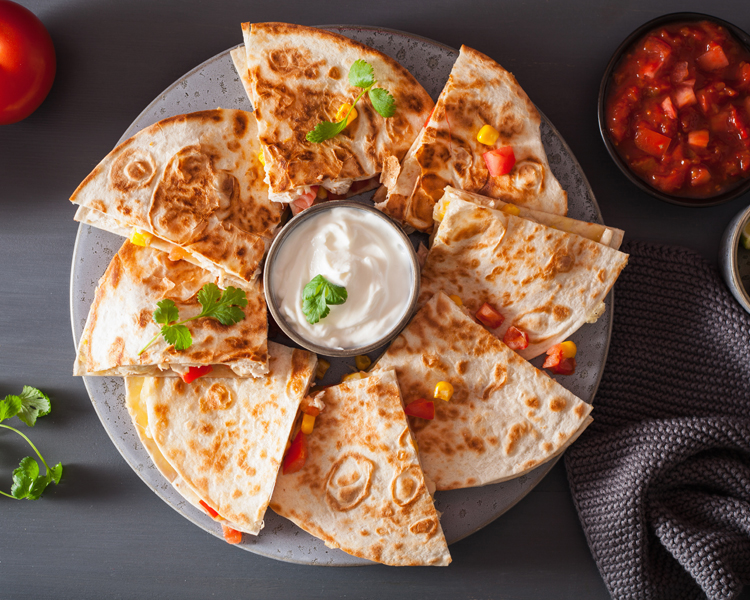 Fusion Quesadillas
