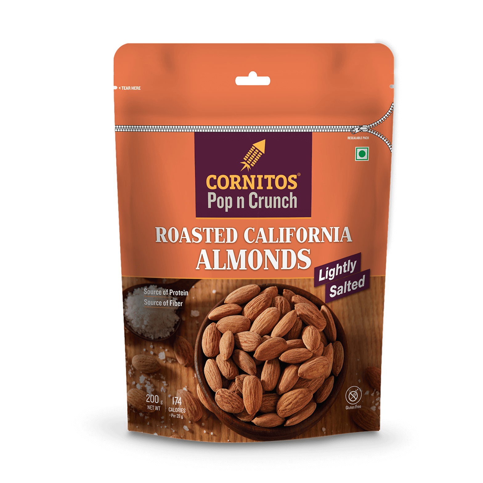 ROASTED CALIFORNIA ALMONDS SMOKY BARBEQUE