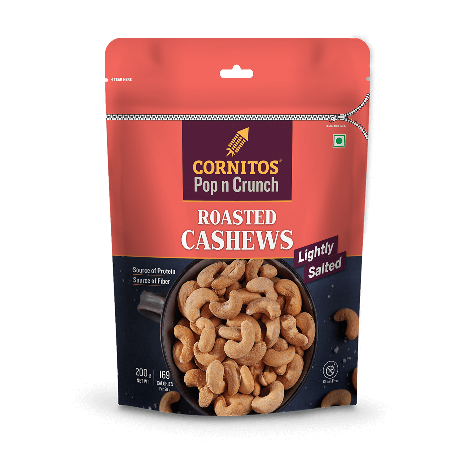 ROASTED CASHEWS LIGHTLY SALTED
