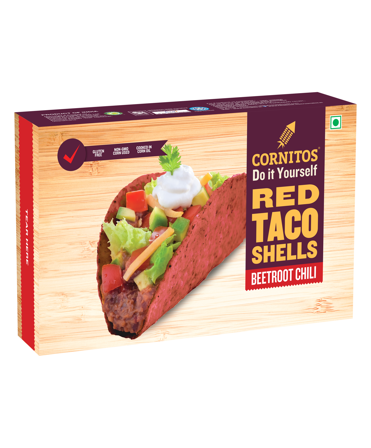 BEETROOT CHILLI TACO SHELL DINNER KIT
