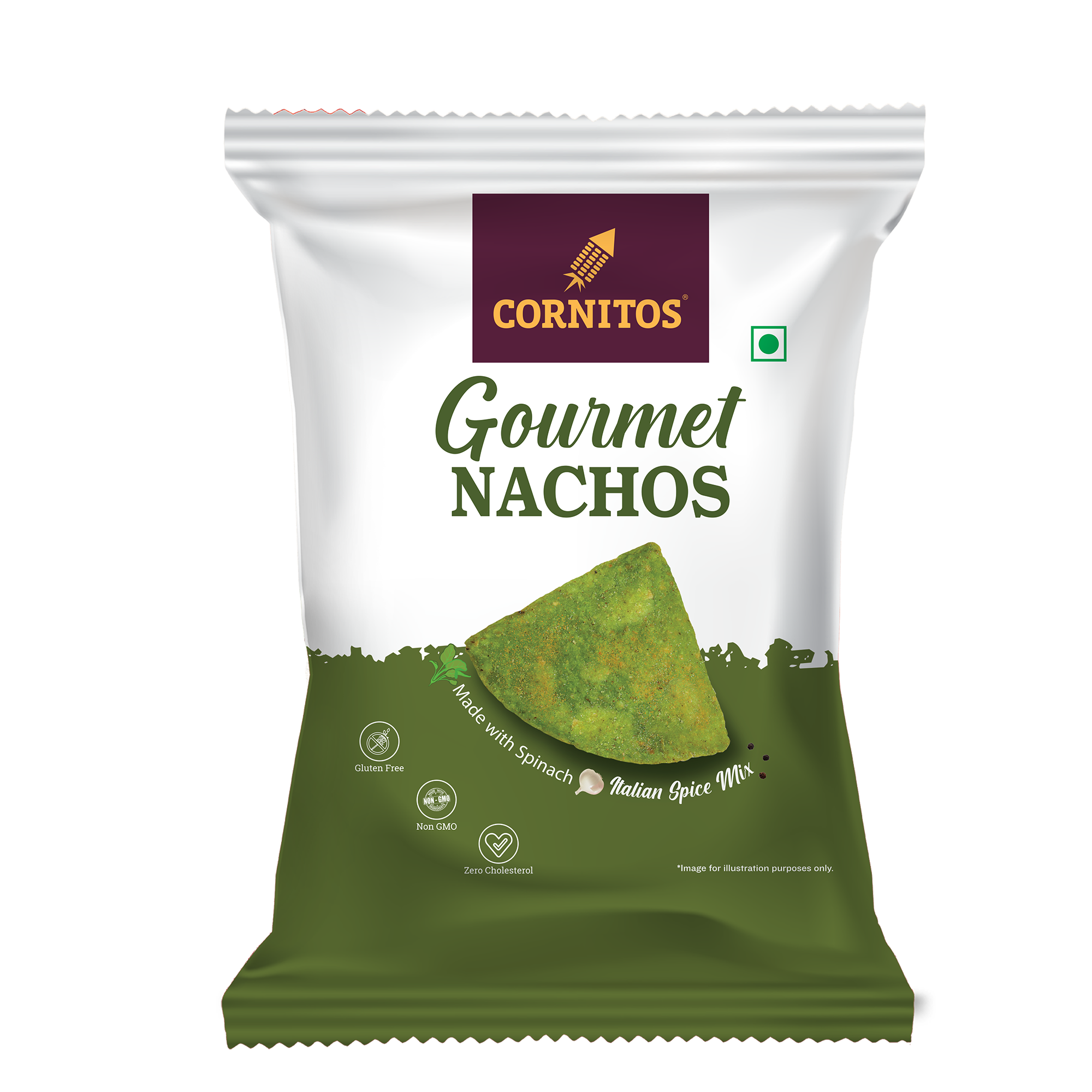 GOURMET NACHOS SPINACH