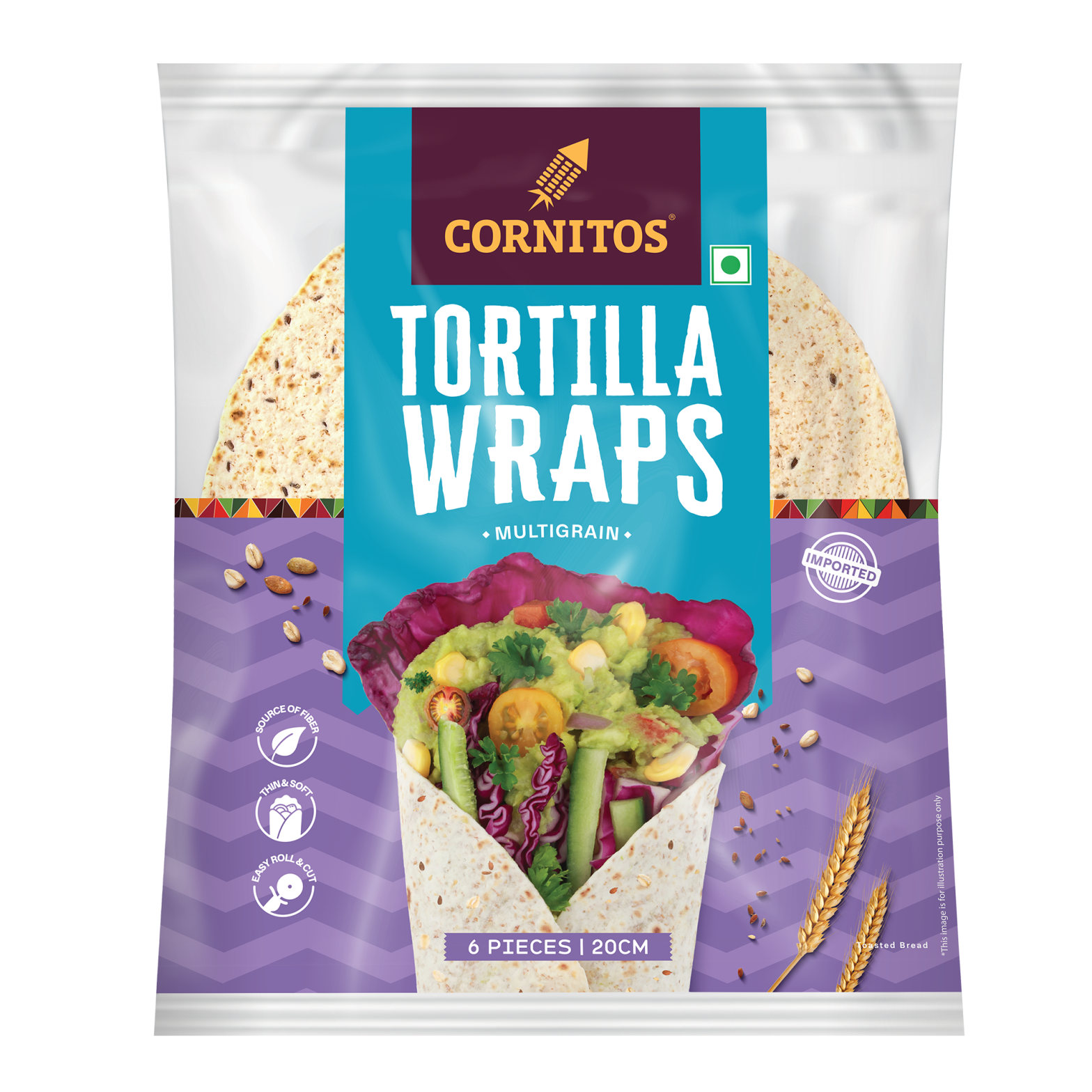 TORTILLA WRAPS MULTIGRAIN